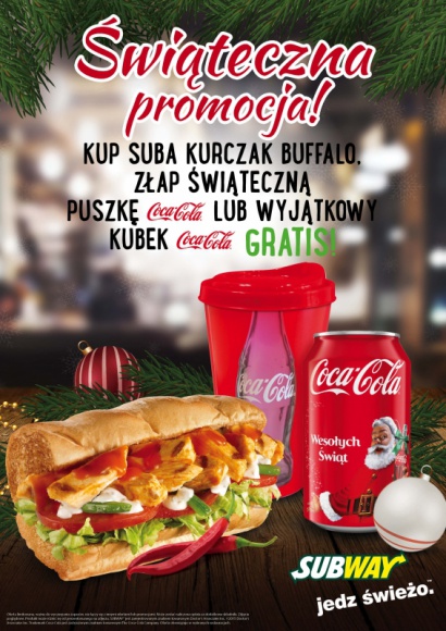 Mikołajkowe prezenty od SUBWAY®