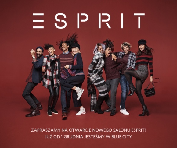 Otwarcie sklepu Esprit w CH Blue City