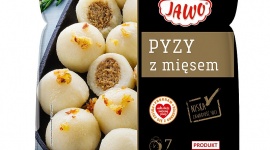 Pyzy z mięsem Jawo - wygoda przyrządzania, wspaniały domowy smak i aromat BIZNES, Handel - Pyzy ziemniaczane z mięsem Jawo przygotowywane są z delikatnego ciasta i najwyższej jakości mięsa wieprzowego i wołowego, idealnie doprawionego wyrazistymi przyprawami. Doskonale smakują ze skwarkami, można podawać je z warzywami i wszelkiego rodzaju surówkami.