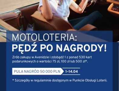 Motoloteria w Avenidzie, czyli miłośnicy zakupów za kierownicą