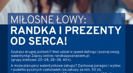 Do zakochania 7 minut. Walentynkowy speed dating i zakupy z sercem w Avenidzie BIZNES, Handel - Co można zrobić w 7 minut? Zjeść średniej wielkości pyrę z gzikiem, przejść spod Poznańskich Koziołków na Wzgórze Świętego Wojciecha, albo… zakochać się od pierwszego wejrzenia. Poznańskie centrum handlowe Avenida zaprasza na bezpłatny walentynkowy speed dating.