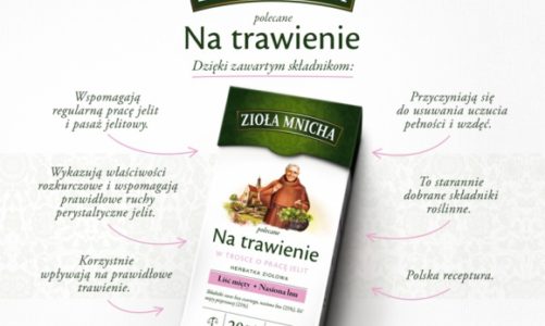 Herbatki ziołowe Zioła Mnicha w ofercie Herbapol – zdrowie zawarte w naturze