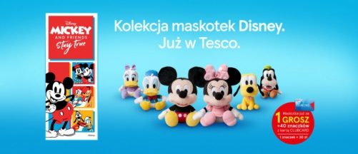 Tesco zaprasza klientów do świata Disneya – do zebrania kolekcja maskotek