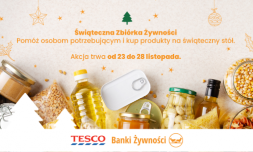 Klienci Tesco wspierają potrzebujących przed Świętami