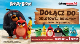 Angry Birds w Intermarché – nowa akcja lojalnościowa sieci BIZNES, Handel - „Odlotowa drużyna” z maskotkami Angry Birds to nowa akcja promocyjna sieci supermarketów spożywczych Intermarché. Klienci mogą zbierać naklejki i wymieniać je na pluszaki z popularnej wśród dzieci i dorosłych gry, a także filmu animowanego.